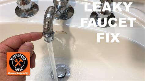 kitchen faucet leaking from spout|How to Fix a Leaky Faucet